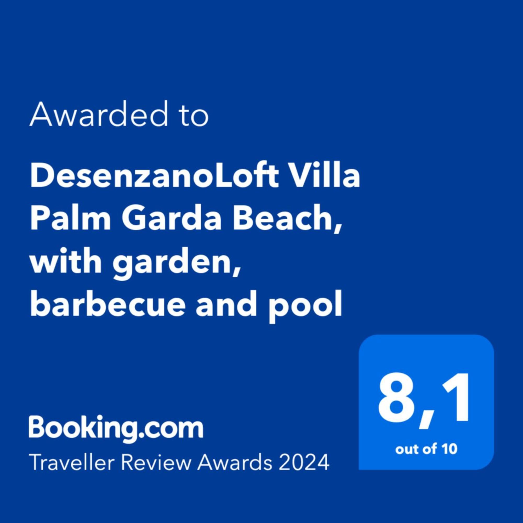 Desenzanoloft Palm Garda Beach, With Garden, Barbecue And Pool *
